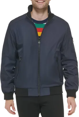 Calvin Klein Men's Sherpa Lined Hooded Soft Shell Jacket