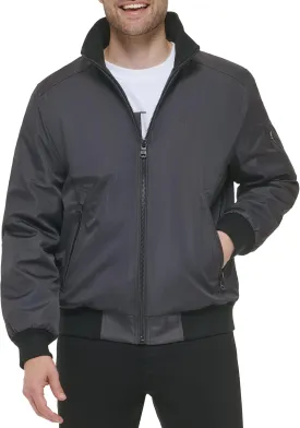 Calvin Klein Men's Sherpa Lined Hooded Soft Shell Jacket
