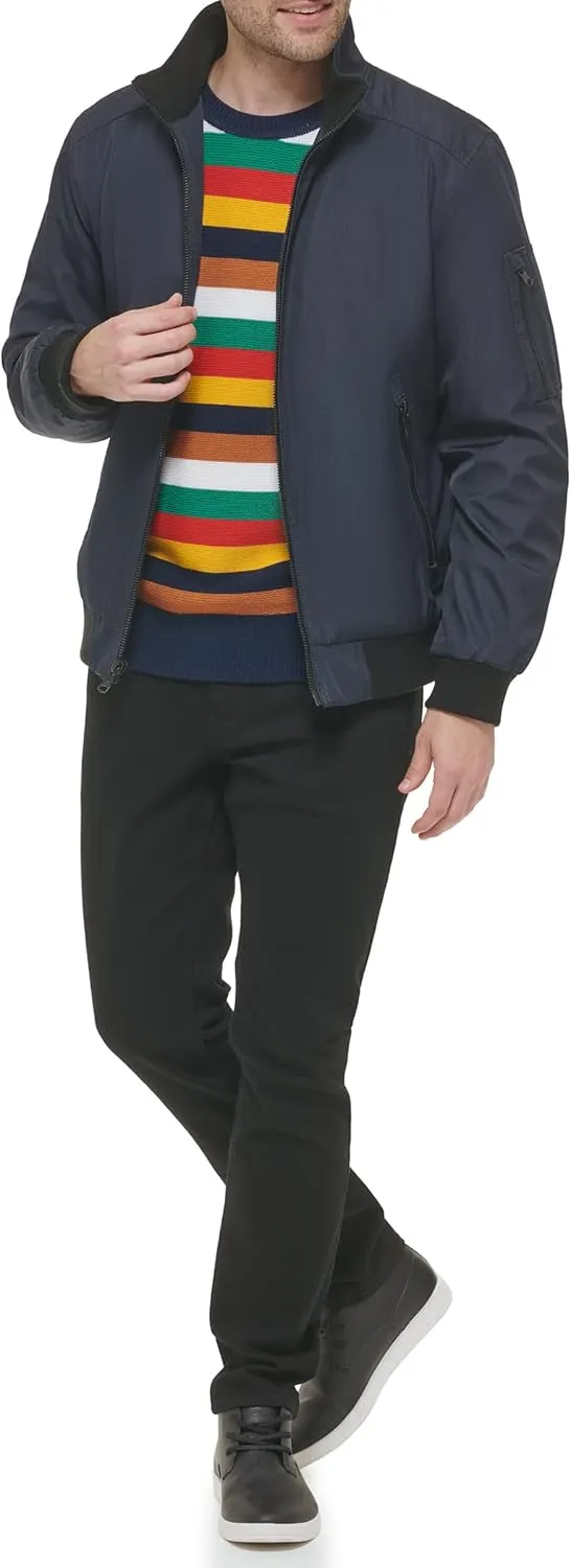Calvin Klein Men's Sherpa Lined Hooded Soft Shell Jacket
