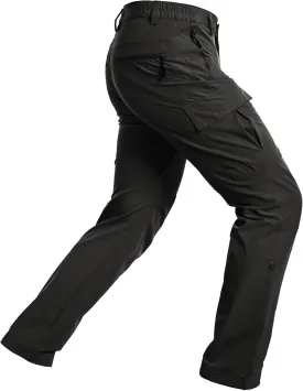 Wespornow Men's-Hiking-Pants Lightweight Water Resistant Quick Dry Outdoor Pants for Fishing Travel Camping