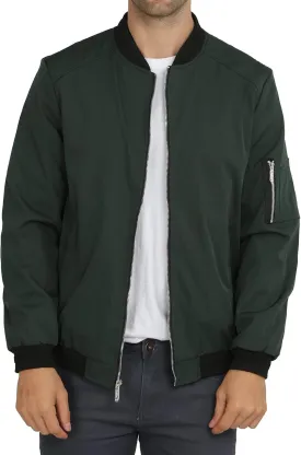 WULFUL Mens Casual Lightweight Jacket Softshell Flight Bomber Jacket Varsity Windbreaker